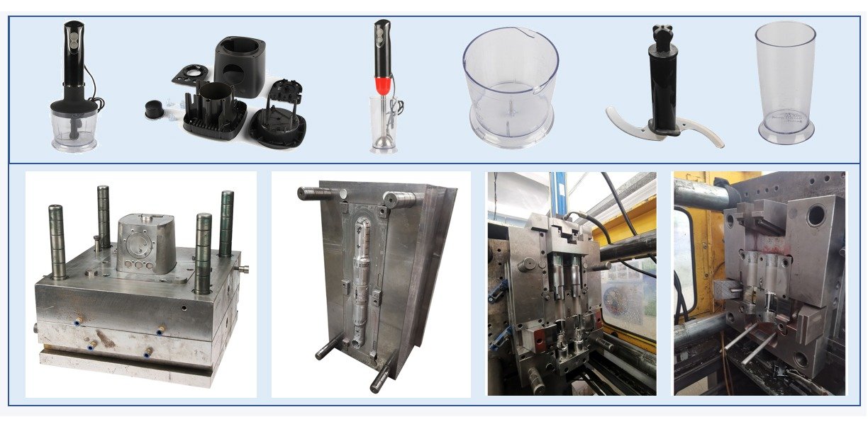 Products 3 Fruit mixer, juicer, plastic mold injection, silicone mold, hardware processing,shell electroplating